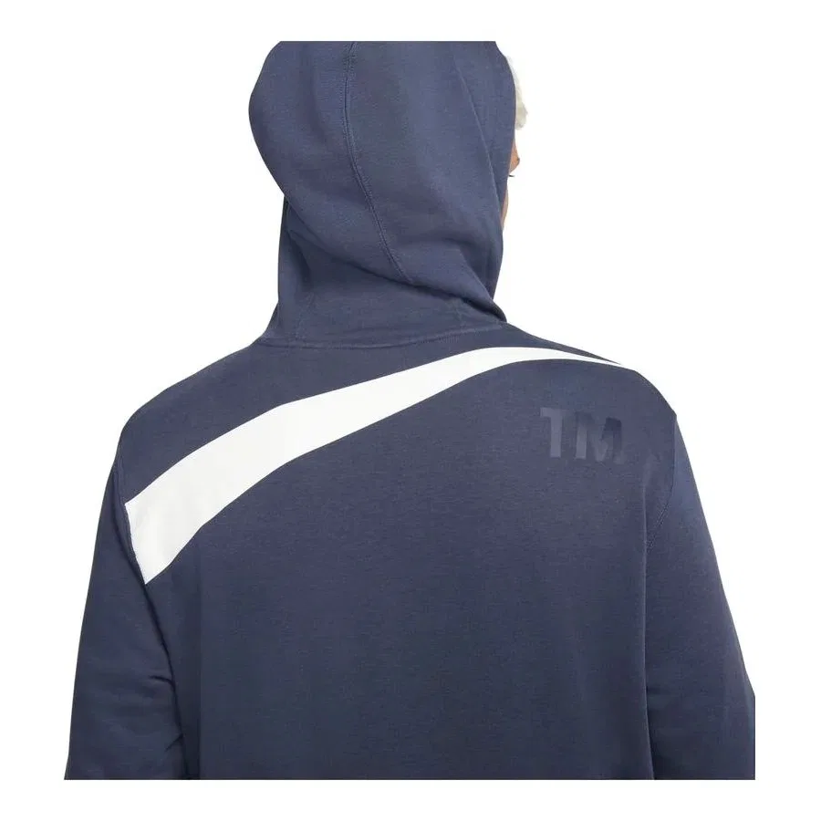Мужской худи с капюшоном и принтом Swoosh Nike Sportswear, Темно-синий — фото 2