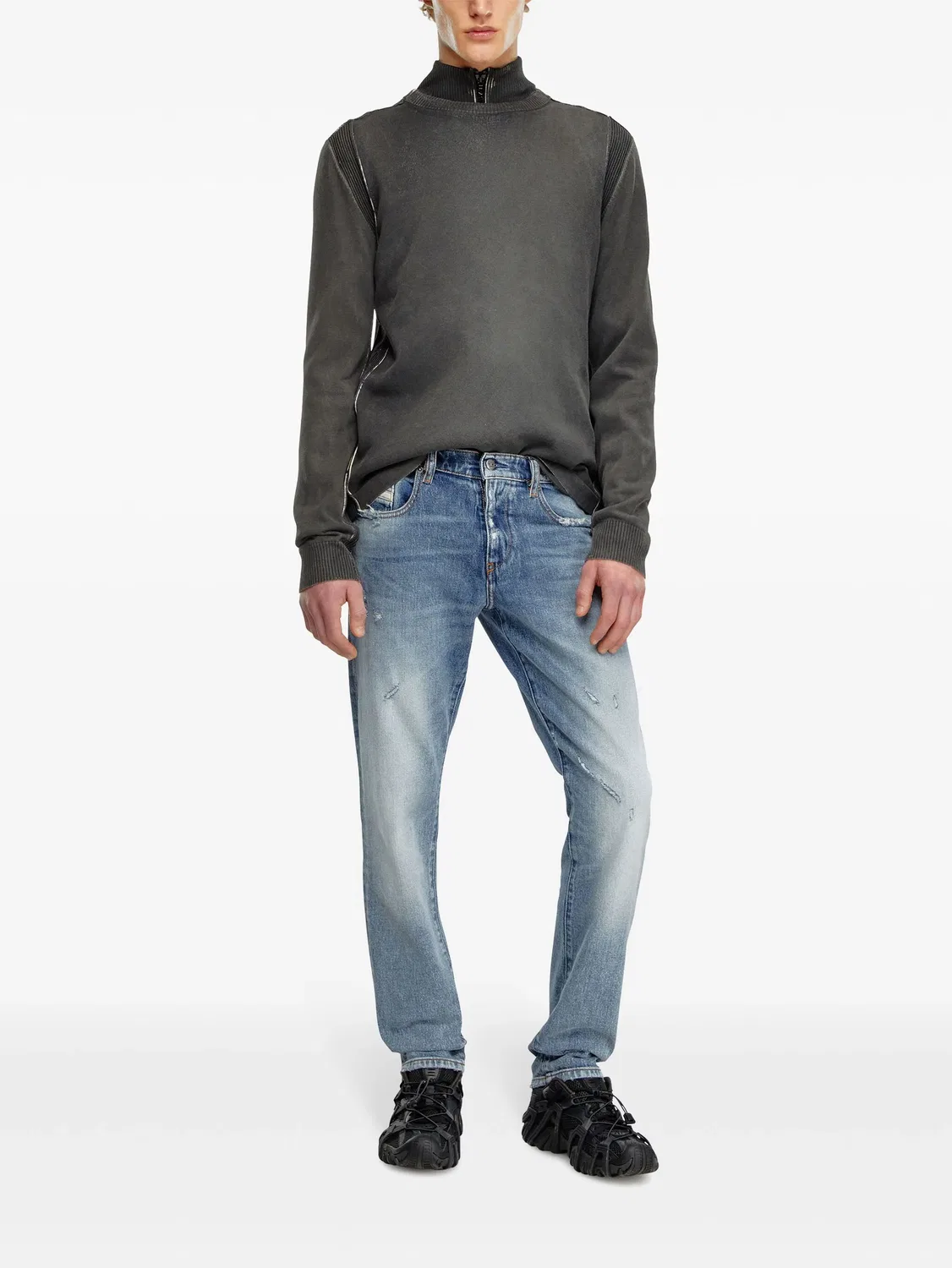 Джинсы Slim-Cut D-Strukt 2019 Diesel, синий — фото 4
