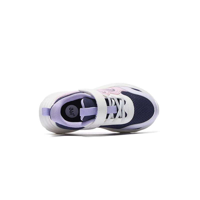 Детские кроссовки с защитой от скольжения 361°KIDS, Light Blue/Baby Pink/Light Pink Purple — фото 3
