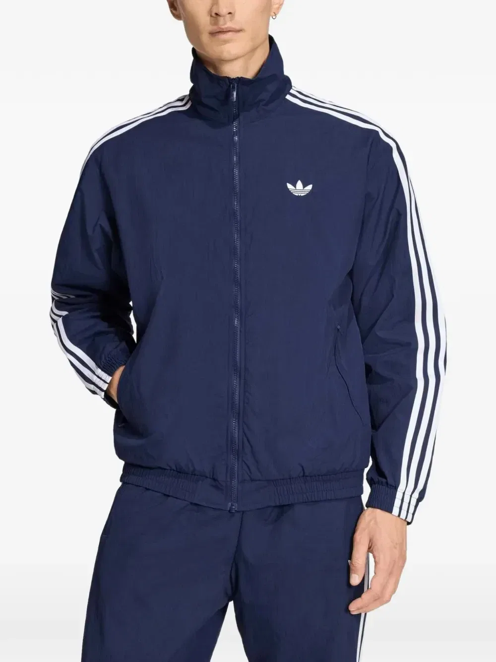 Олимпийка Firebird с боковыми полосками Adidas, синий