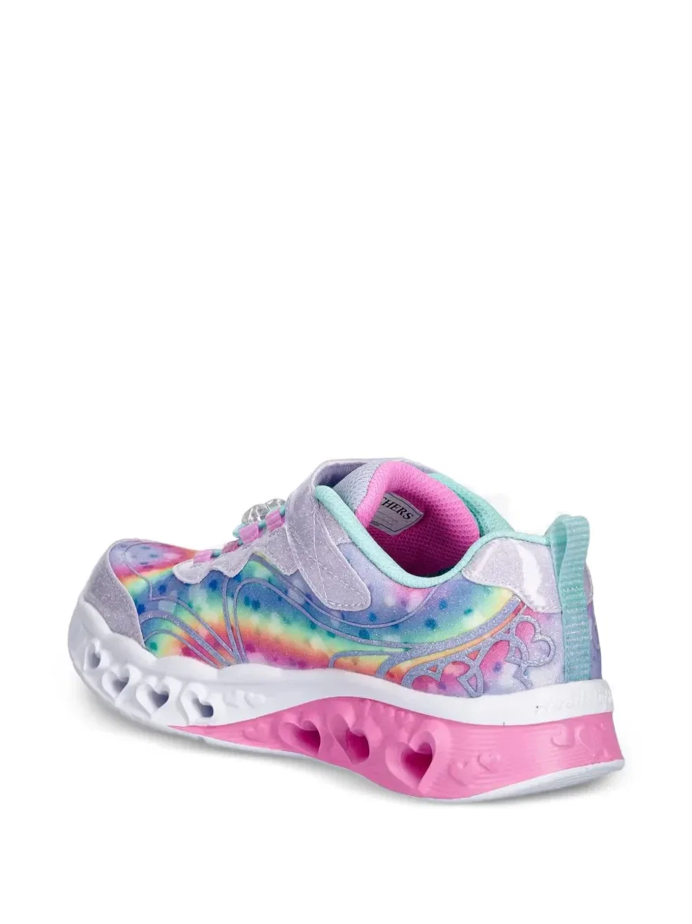 Кроссовки Heart Lights с принтом Skechers, фиолетовый — фото 3