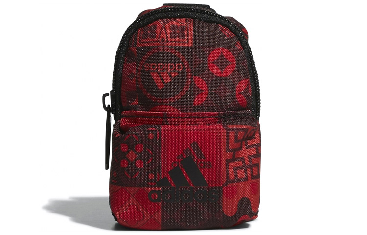 

Adidas Полиэстеровая сумка через плечо, унисекс красная, Red