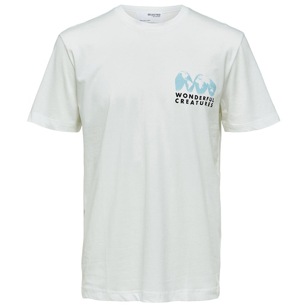 

Футболка Selected Relaxed Joey Short Sleeve O Neck, белый