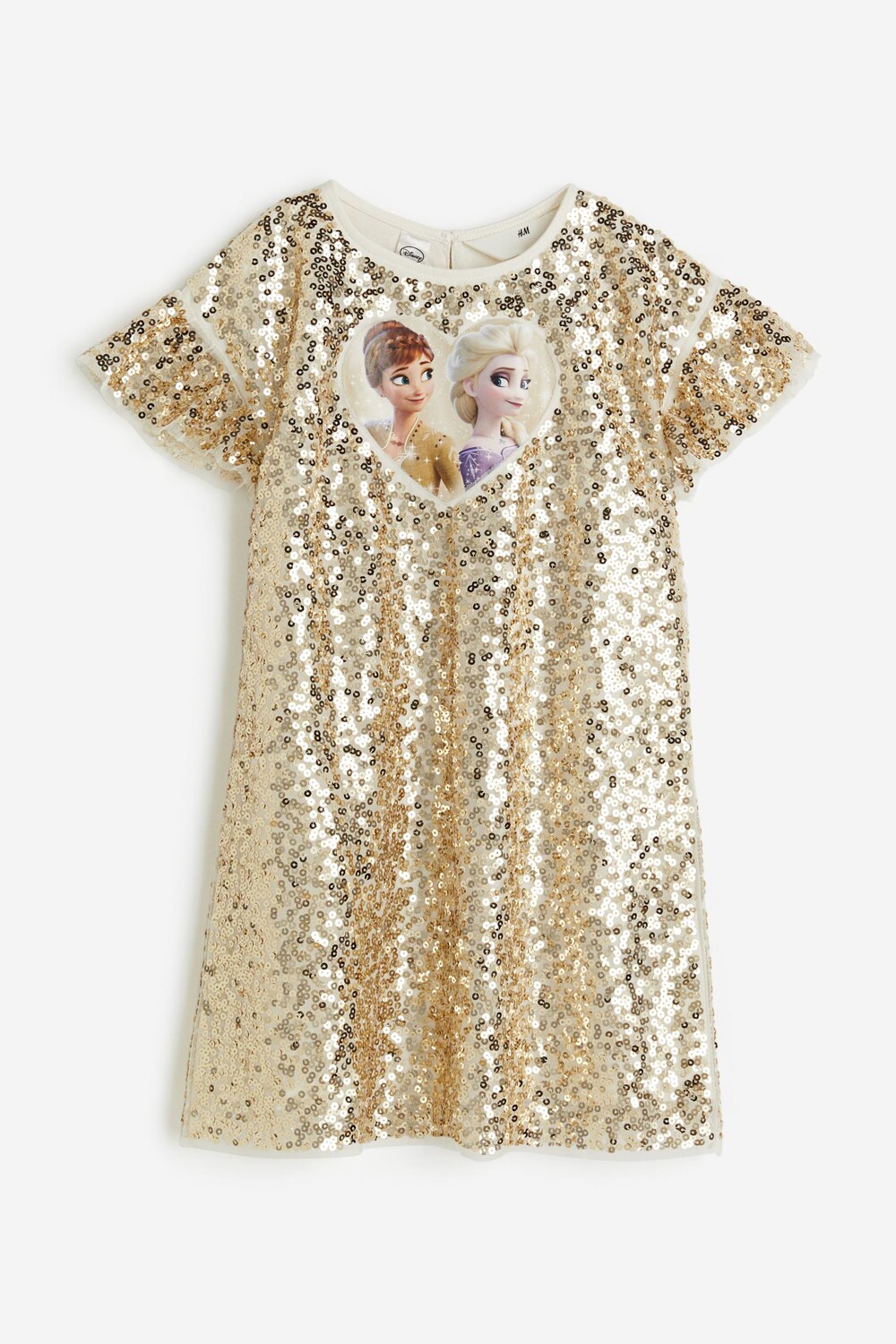 

Платье H&M Disney Frozen Sequined, золотистый, Желтый, Платье H&M Disney Frozen Sequined, золотистый