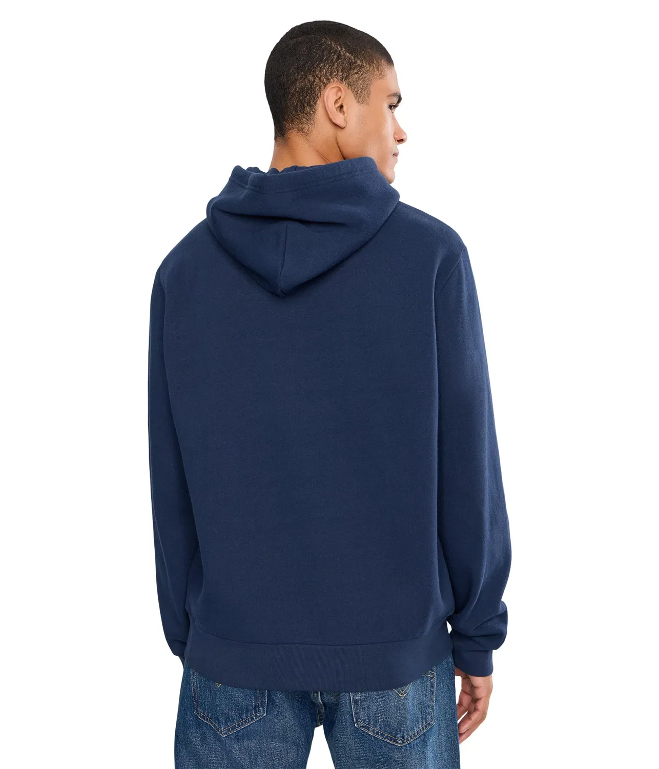 Толстовка с флисовой подкладкой и логотипом Polo Ralph Lauren, Newport Navy — фото 4
