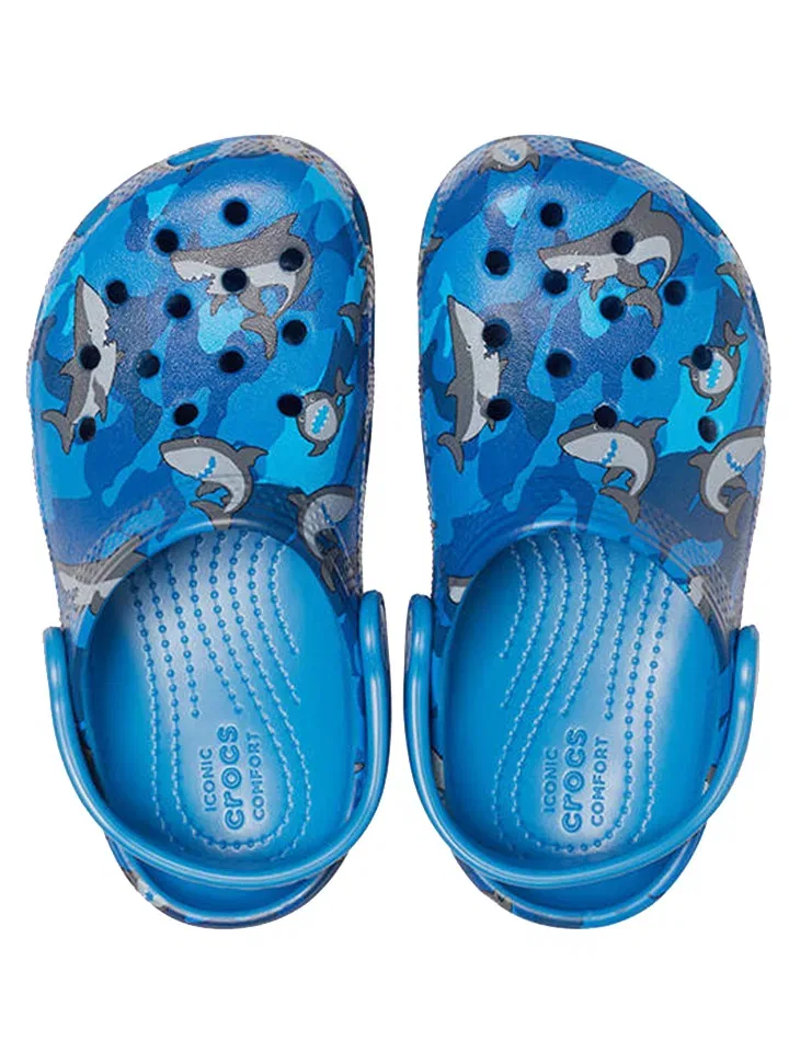 Пляжные шлепанцы Crocs, синий