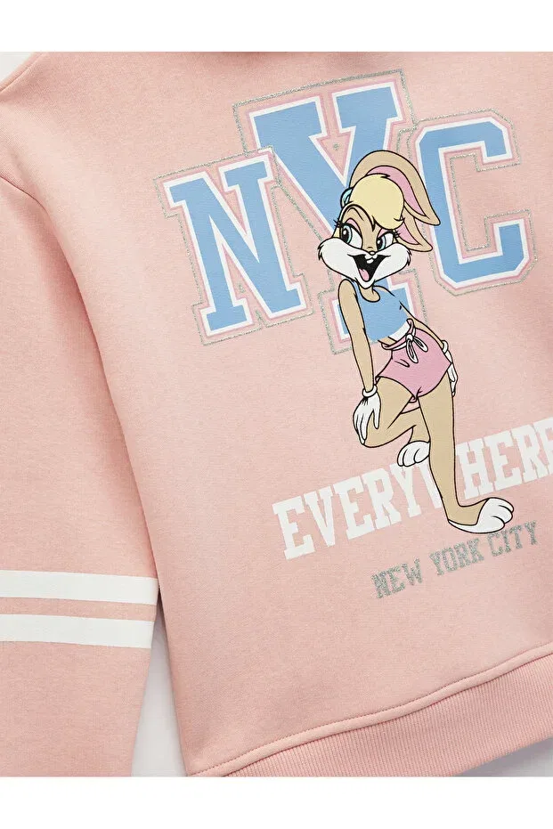 Детские свитшот с принтом Lola Bunny Koton, Rose — фото 3