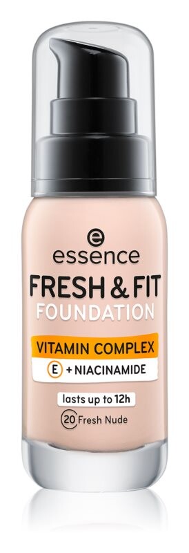 

Жидкая основа Essence Fresh & Fit, оттенок 20 Fresh Nude 30 мл