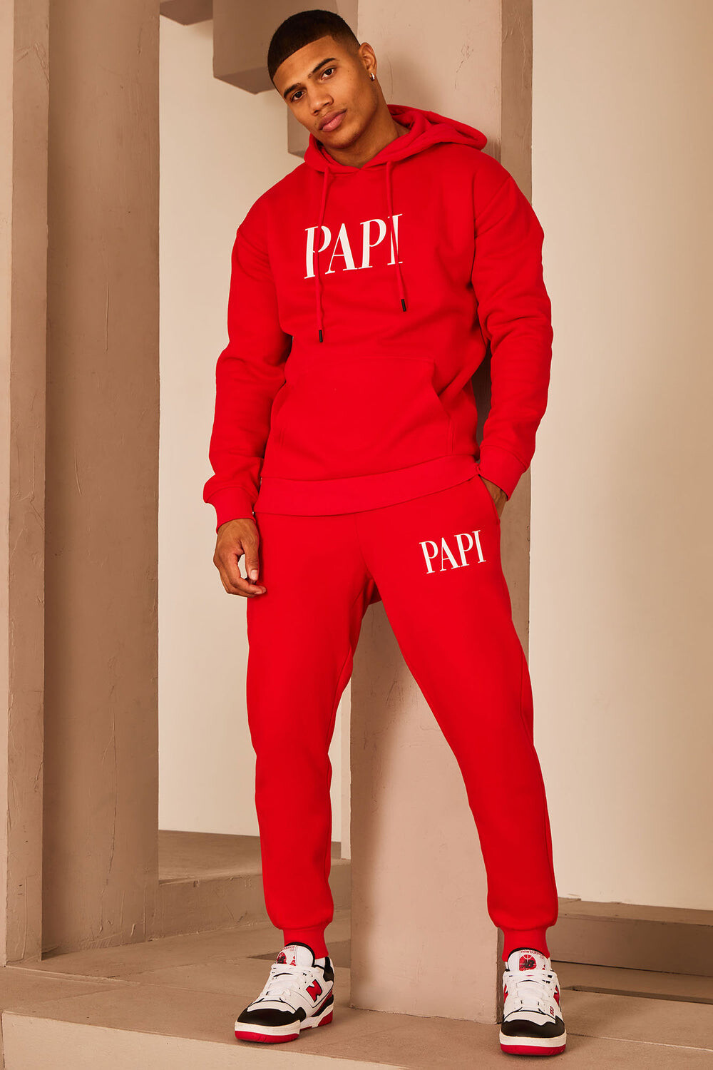 

Джоггеры Fashion Nova FNTF010M, красный