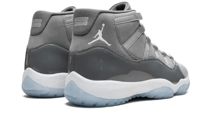 Детские кроссовки с высоким берцем Air Jordan 11 Retro Cool Grey Jordan, Cool Grey — фото 3