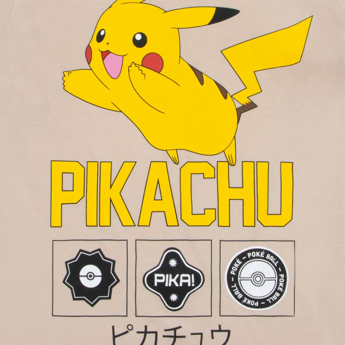 Футболка с длинным рукавом Pikachu Pokemon, Multi — фото 3