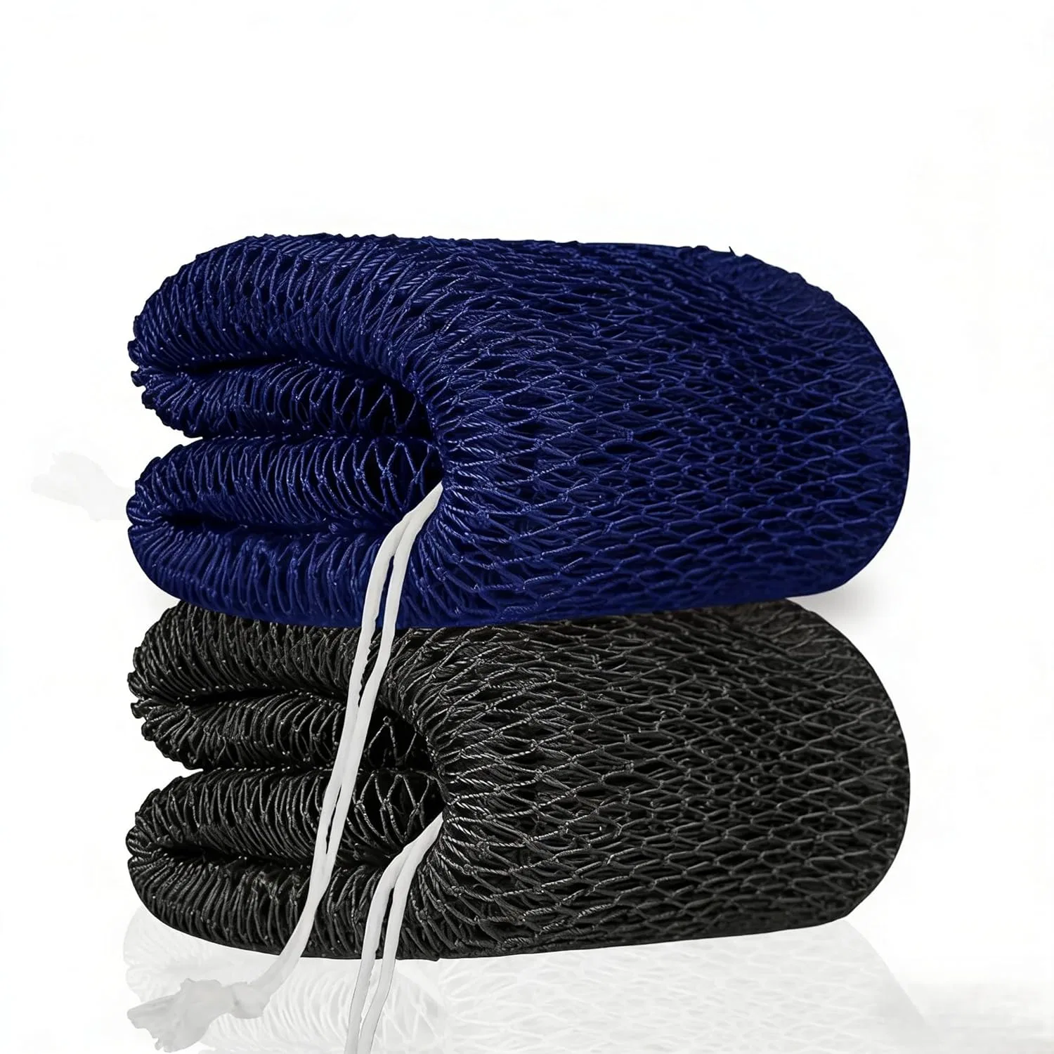 Набор мочалок для душа 2 шт, ALIIP, Black, Blue