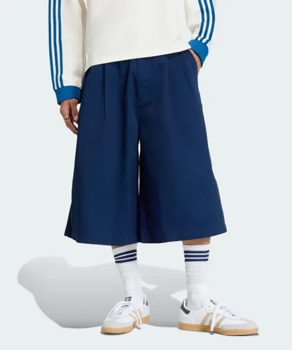 Шорты свободного кроя Premium Essential Workwear Wide, Adidas, черный