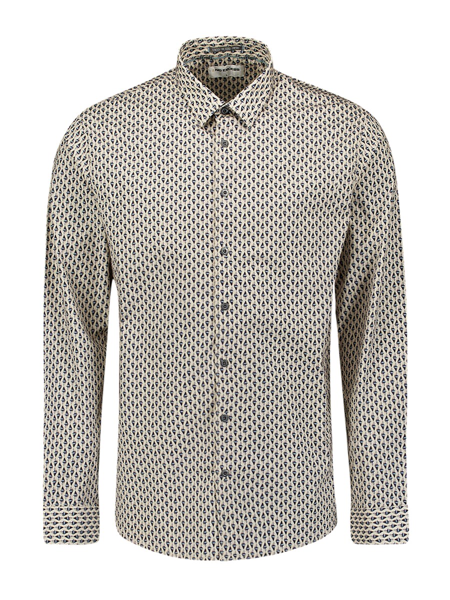 

Рубашка на пуговицах классического кроя No Excess, White