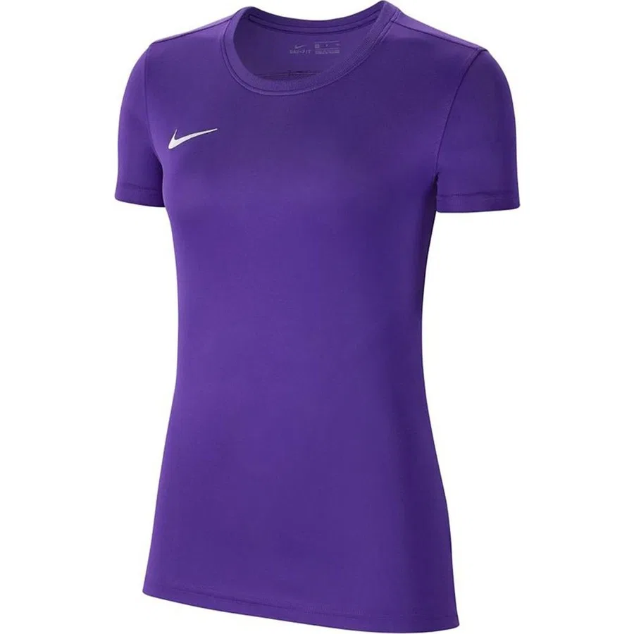 Женская футболка с длинным рукавом Dri-FIT Nike, Фиолетовый — фото 4