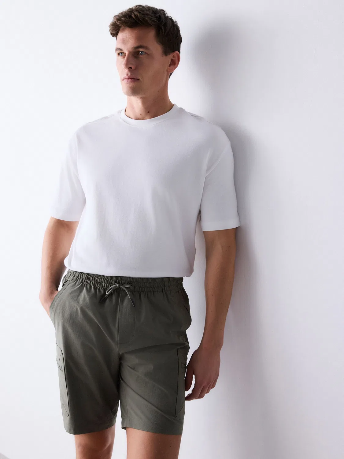 Шорты технические карго, Charcoal Grey Next