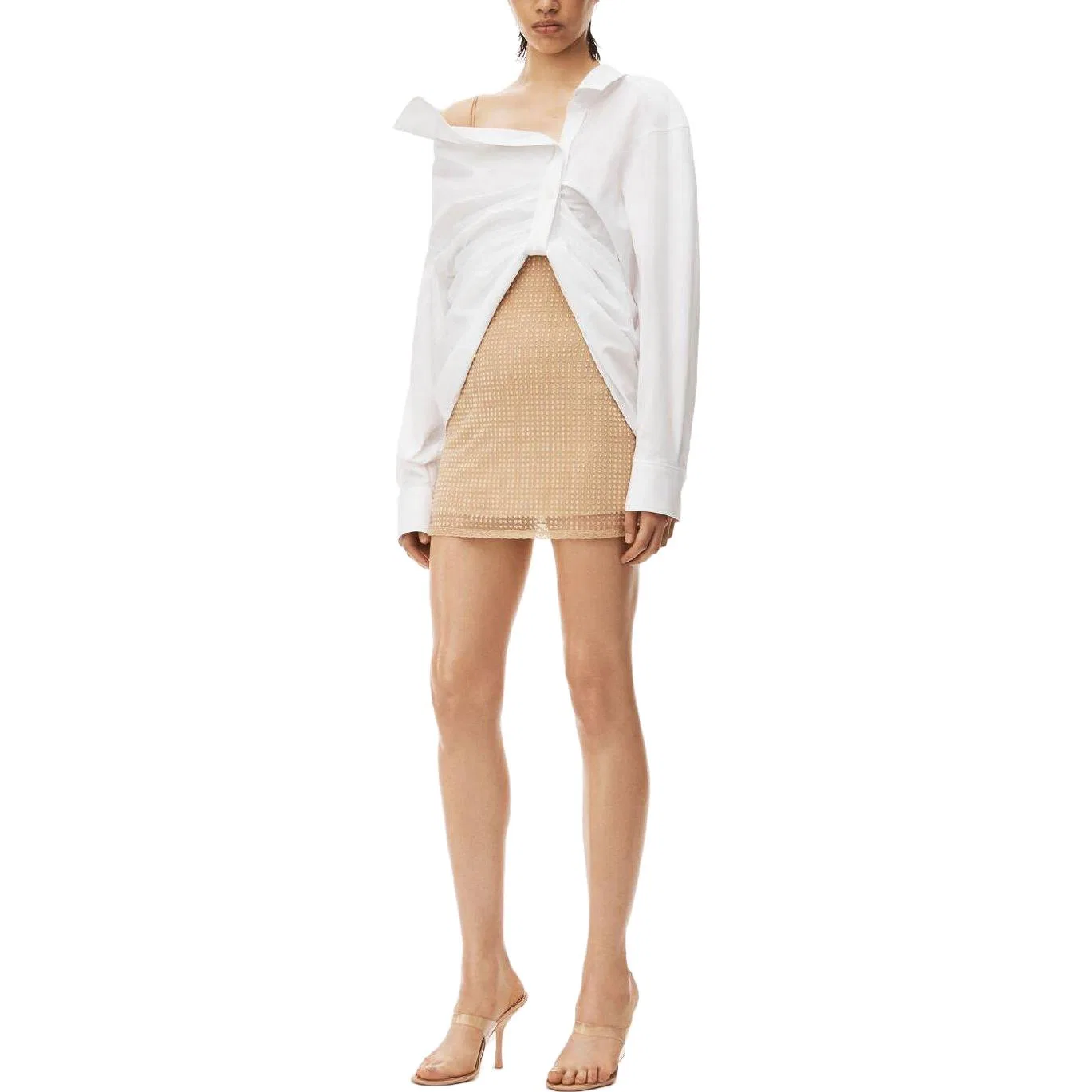 Женская рубашка Y2K Alexander Wang, White — фото 3