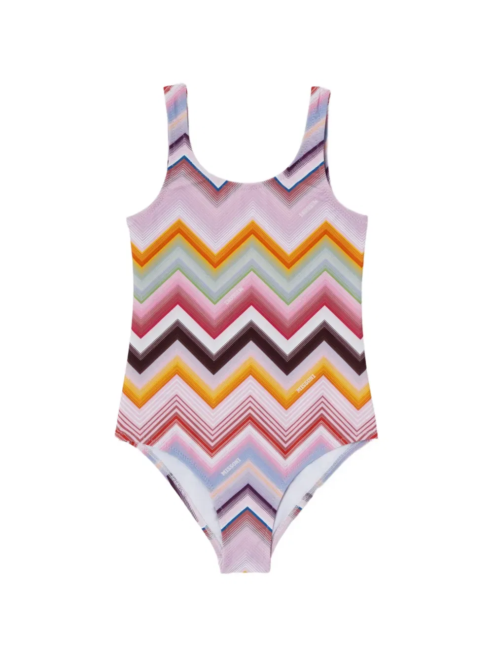Купальник слитный Missoni Kids, розовый