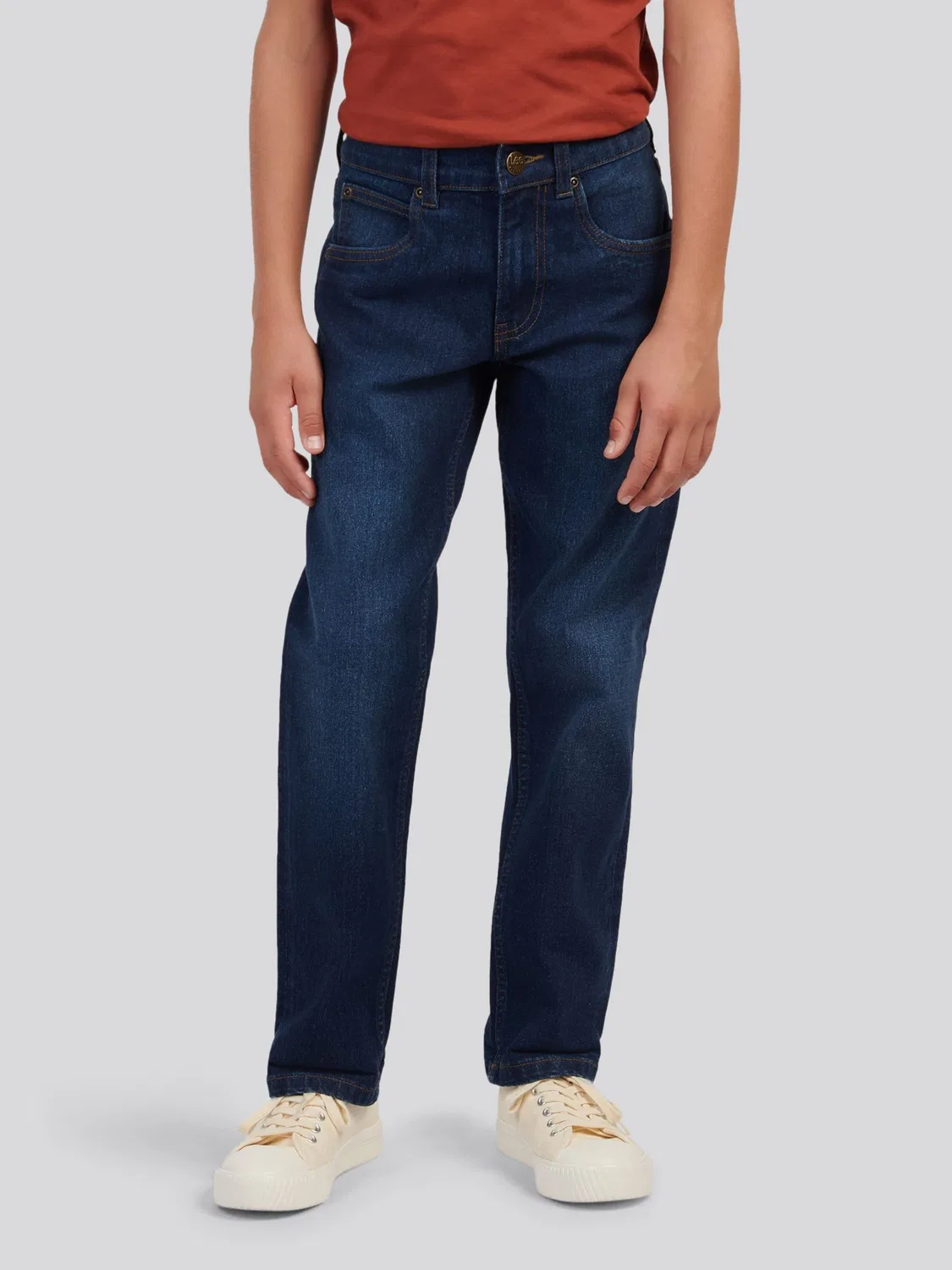 Джинсы расслабленного кроя Lee West, Dark Worn Wash