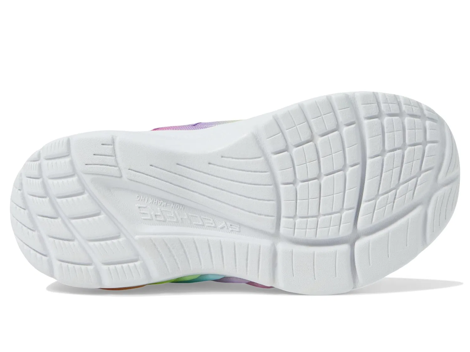 Детские кроссовки для девочек с подсветкой Skechers Rainbow Cruisers, Lavender Multi — фото 3