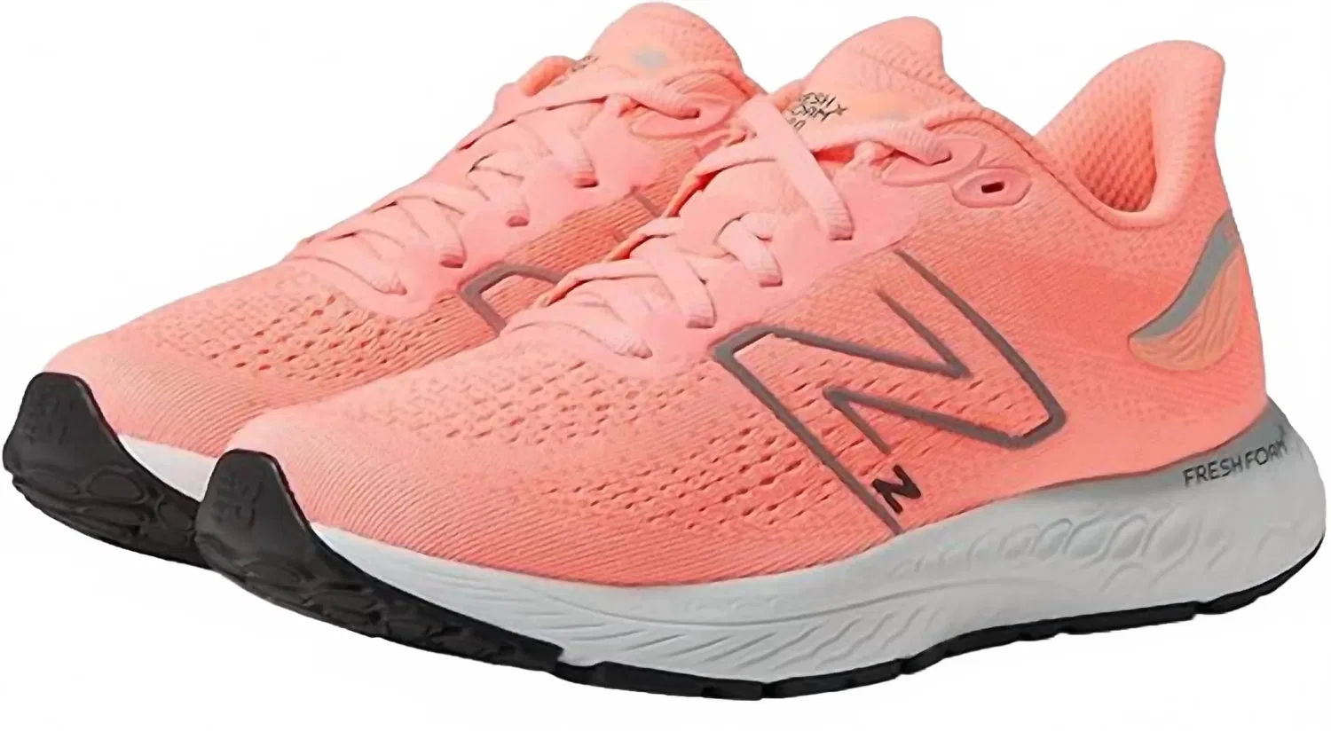 Детские кроссовки для девочек для бега Fresh Foam X 880V12 New Balance, Metallic Silver Grapefruit — фото 4