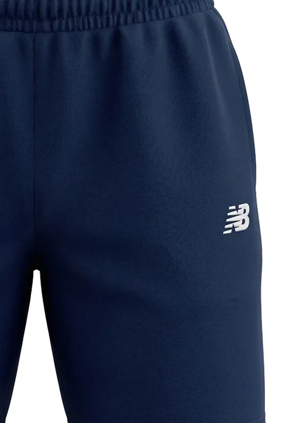 Брюки хлопковые Bermuda bambino New Balance, Blu, синий — фото 3