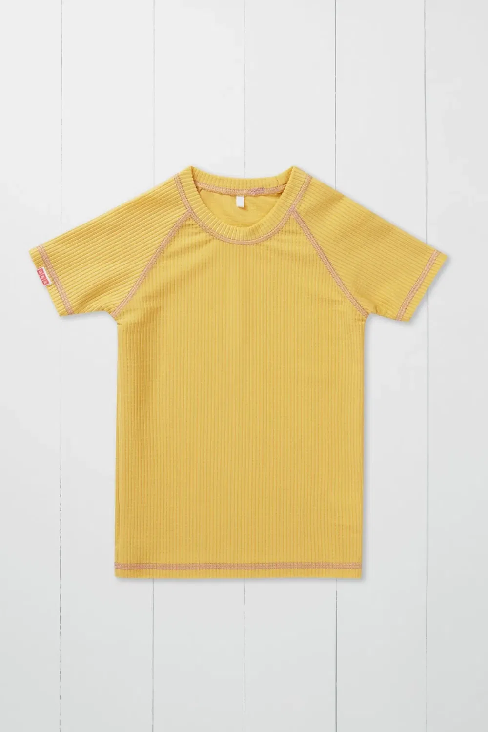 Детский рифленый рашгард Grass & Air, Mustard