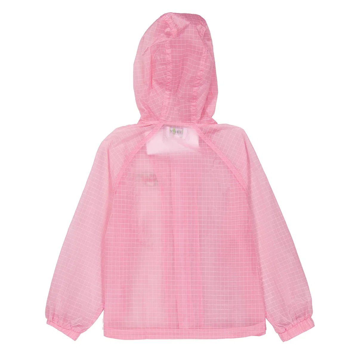 Ветровка детская с капюшоном и логотипом Kids Logo Hooded Windbreaker Jacket Kenzo, Pink — фото 3