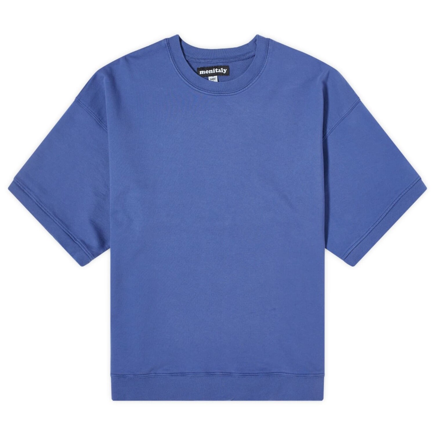 

Свитшот Monitaly Short Sleeve Crew, темно-синий