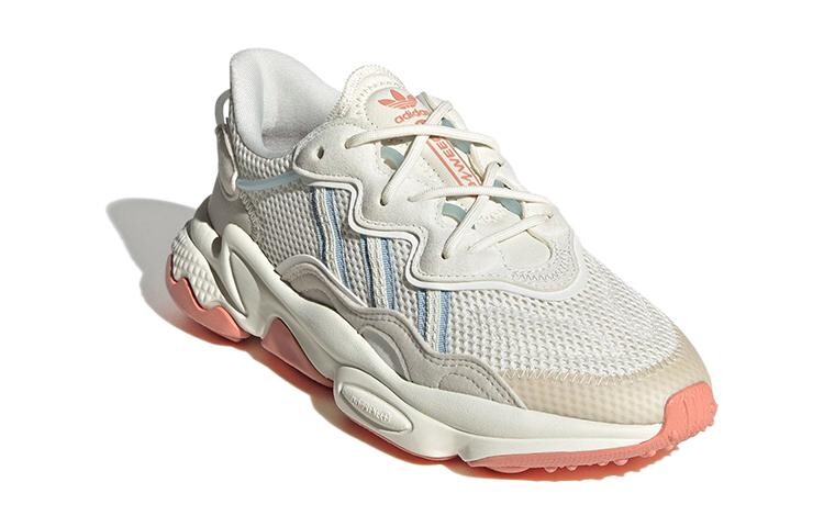 Ozweego Series Kids" Повседневная обувь для начальной школы Adidas Originals, кремовый — фото 3