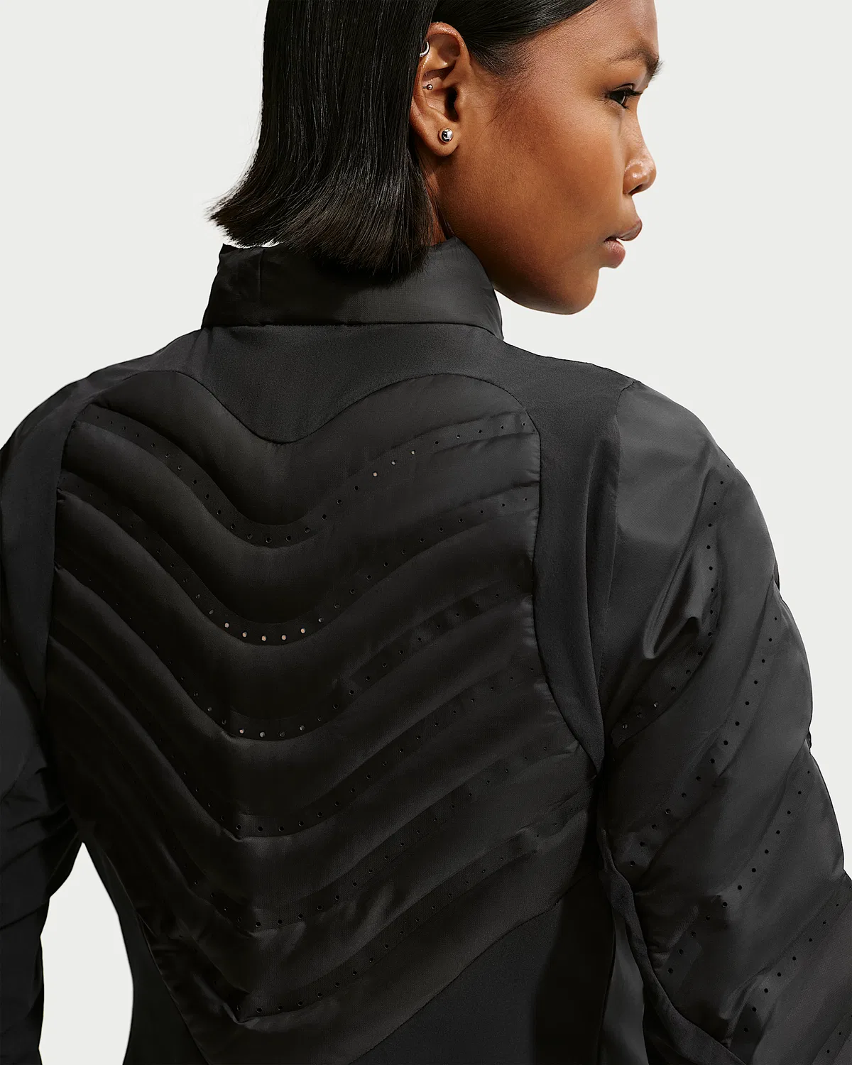 Женская термокуртка для трейлраннинга Nike ACG "Lava Loft" Therma-FIT, Black/Black/Black/Summit White — фото 3