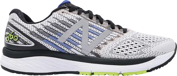 

Кроссовки New Balance 860 4E Wide 'White Silver', белый
