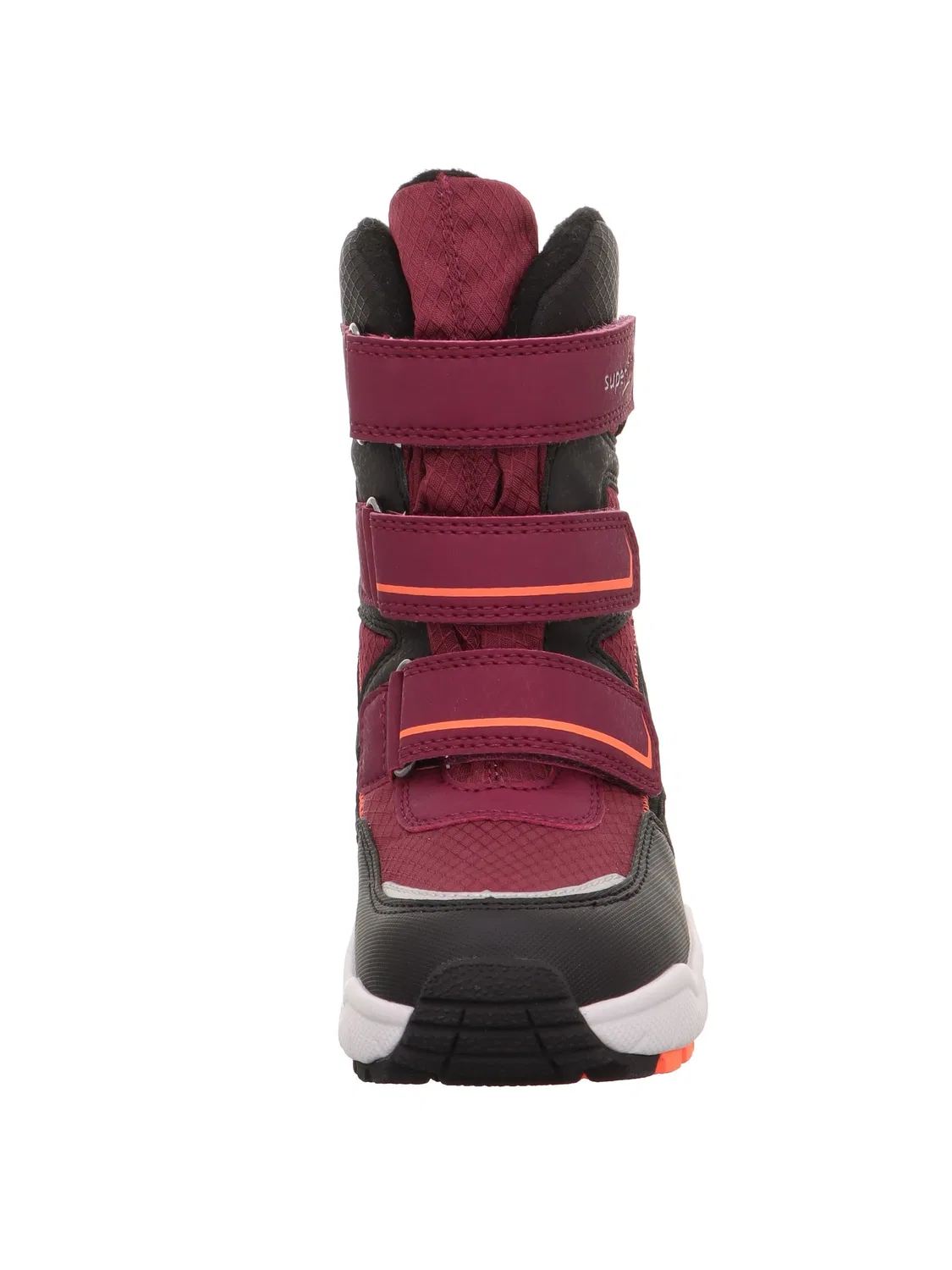 Детские снежные ботинки для девочек теплые Culusuk 2.0 Gore-tex Warm Padding Superfit, Red Black 5000 — фото 2