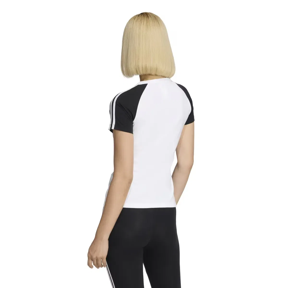 Женская футболка с коротким рукавом adidas Originals, Blanco — фото 3