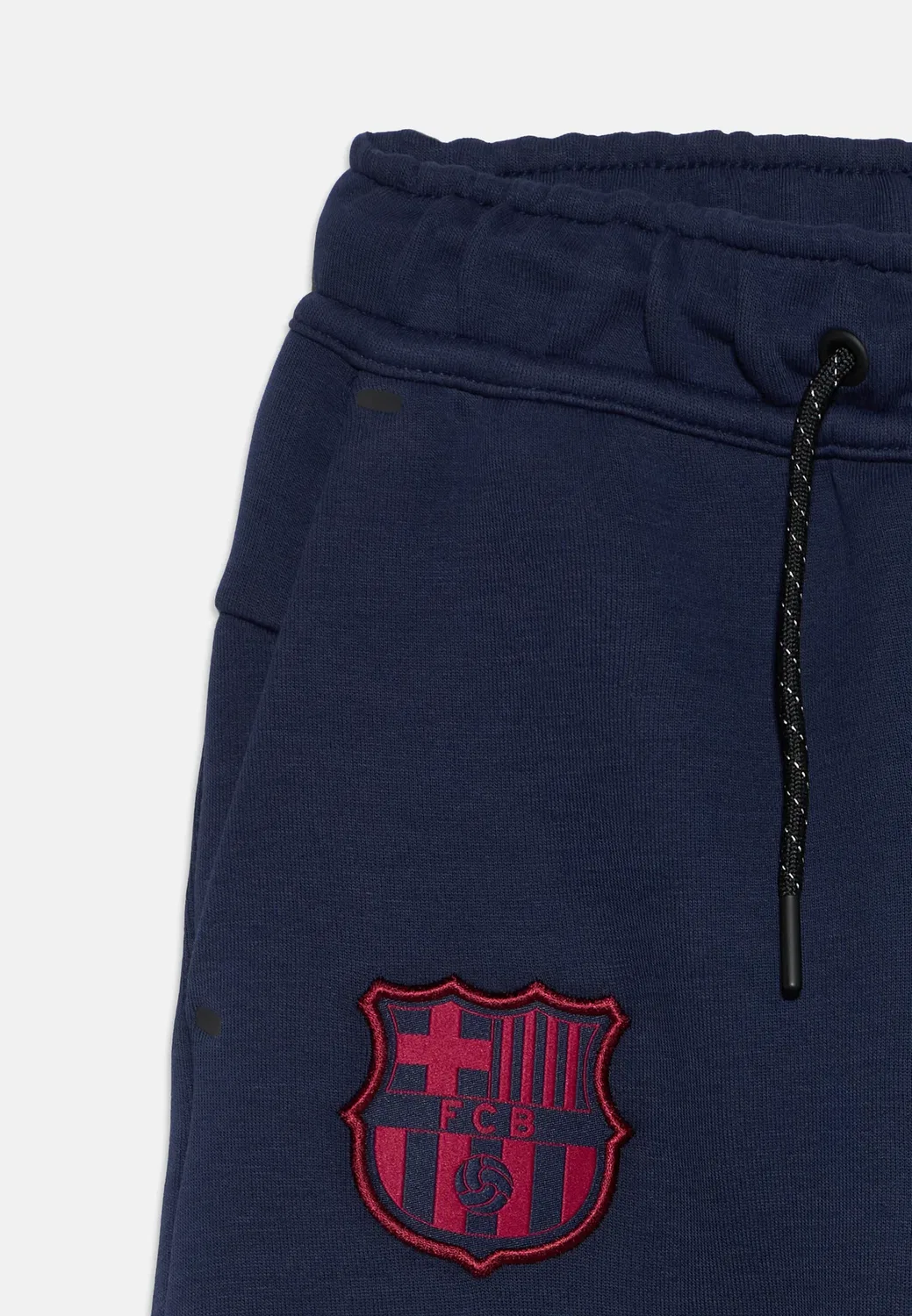 Брюки унисекс для ФК Барселона (FCB) - спортивные штаны Nike Performance, Blackened Blue/Mineral Yellow — фото 4