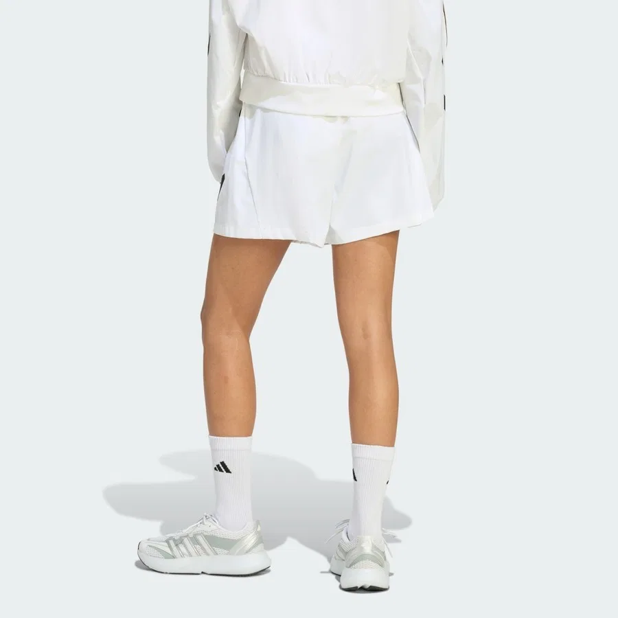 Шорты спортивные свободного кроя с поясом Z.N.E. Woven Short adidas, Серый — фото 2