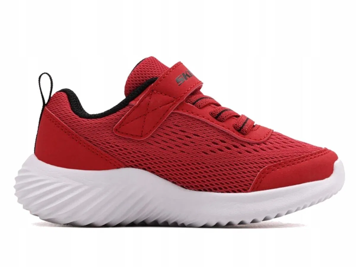 Детские кроссовки с дышащим верхом Bounder-Quantarun Skechers, Rot — фото 3