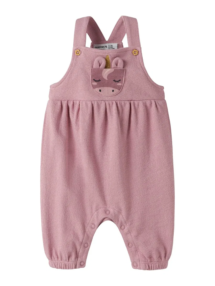 Комбинезон NAME IT Tapered Overalls 'NBFLEAH' сиреневого цвета