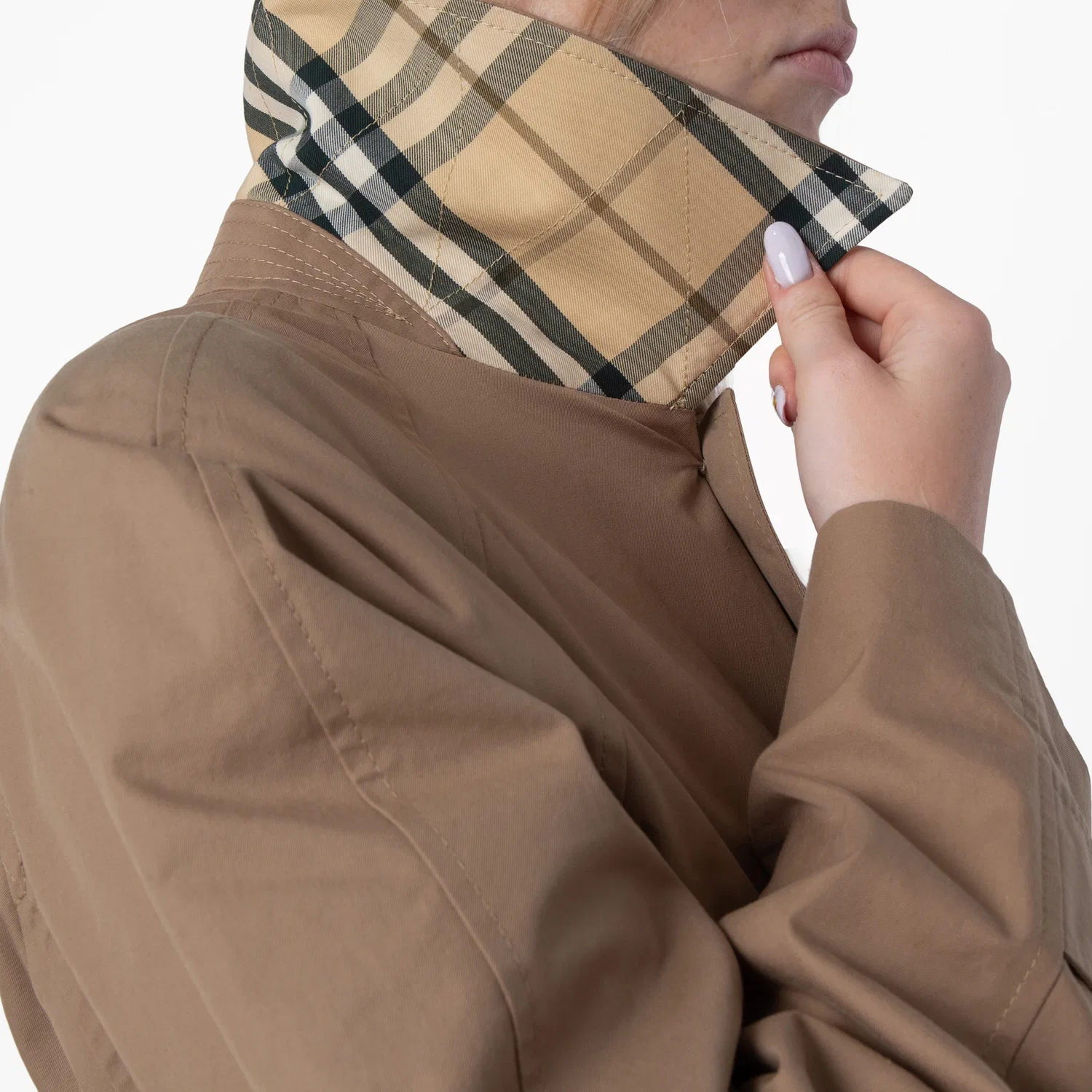 Пальто-тренч из хлопкового габардина с поясом Burberry, Teddy — фото 2