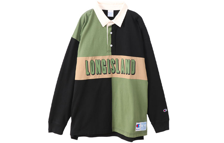 

Футболка поло унисекс Champion, черная