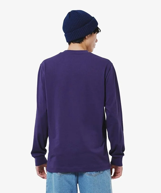 Футболка с длинным рукавом Lacoste Official Basic, темно-синий — фото 2
