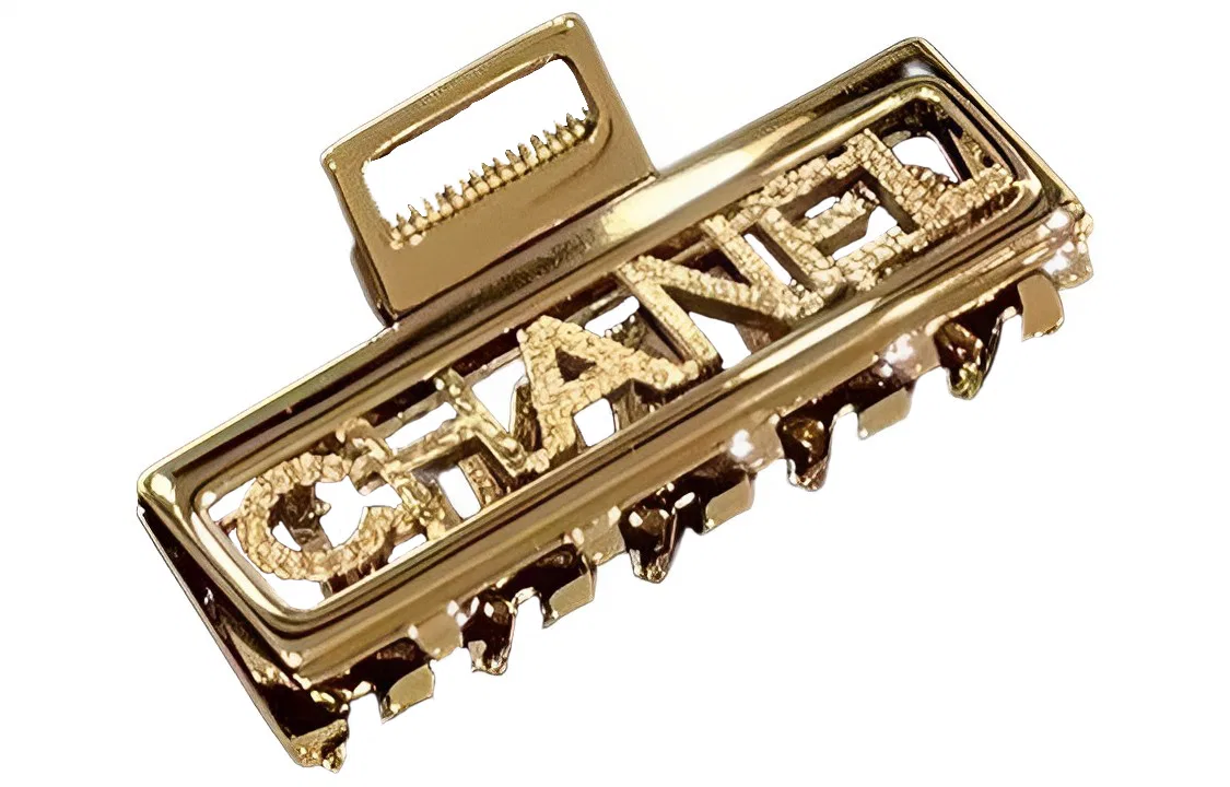Женские заколки для волос с золотым покрытием CHANEL