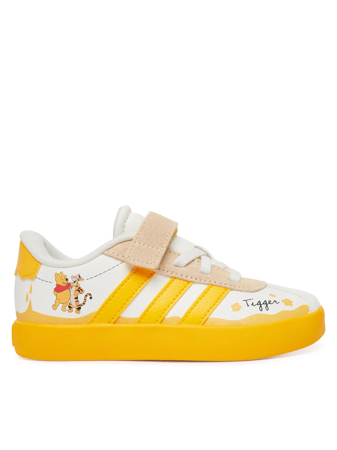 Кроссовки для мальчика Disney Vl Court Shoes Children Adidas, разноцветный