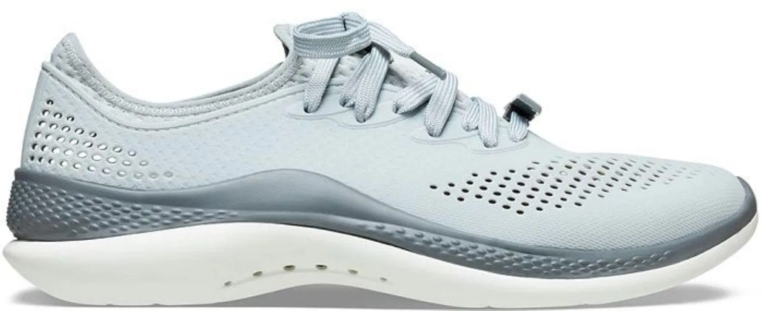Детские кроссовки для мальчиков с технологией LiteRide Crocs Literide 360 Pacer M, Light Grey Slate Grey — фото 4