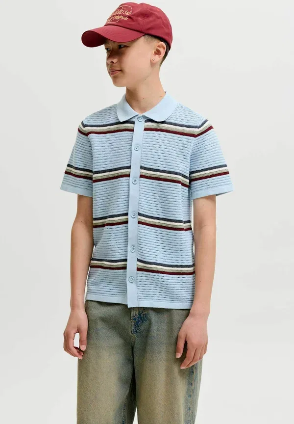 Детский кардиган Jack & Jones Junior, синий — фото 2