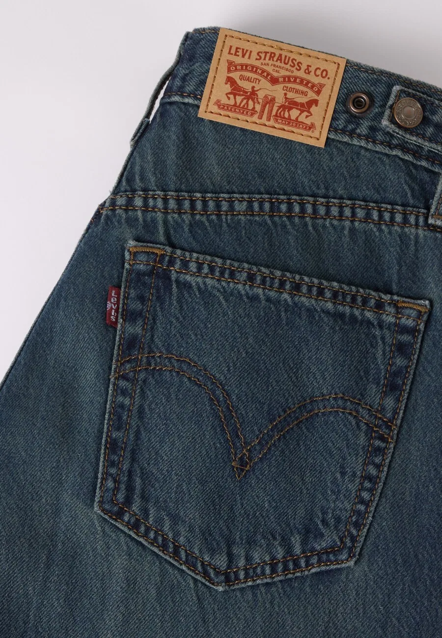 Джинсы LEVI'S Baggy Jeans 'CINCH' темно-синего цвета — фото 2