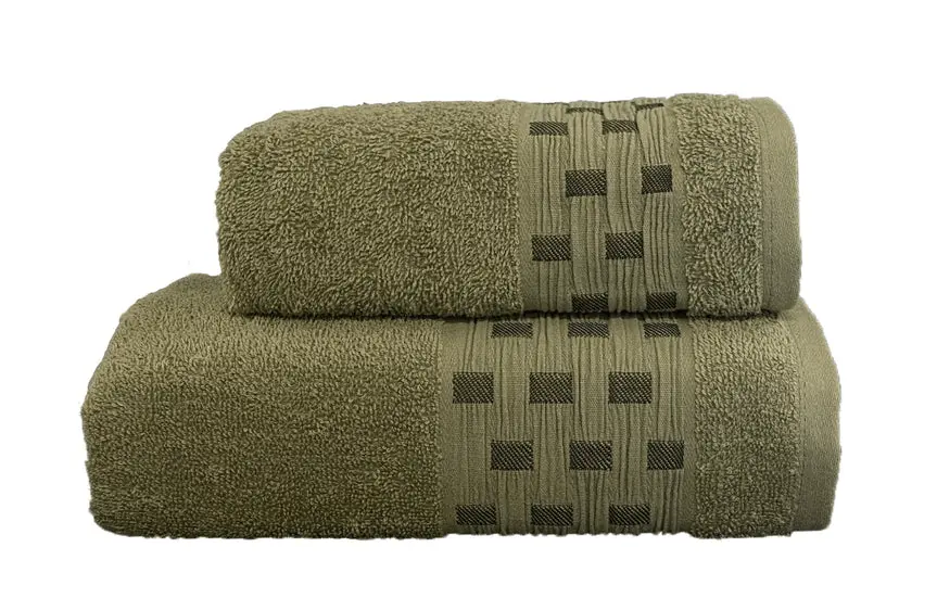 

Набор полотенец Re Sole Sandra, 55х105/40х60, серо-зеленый