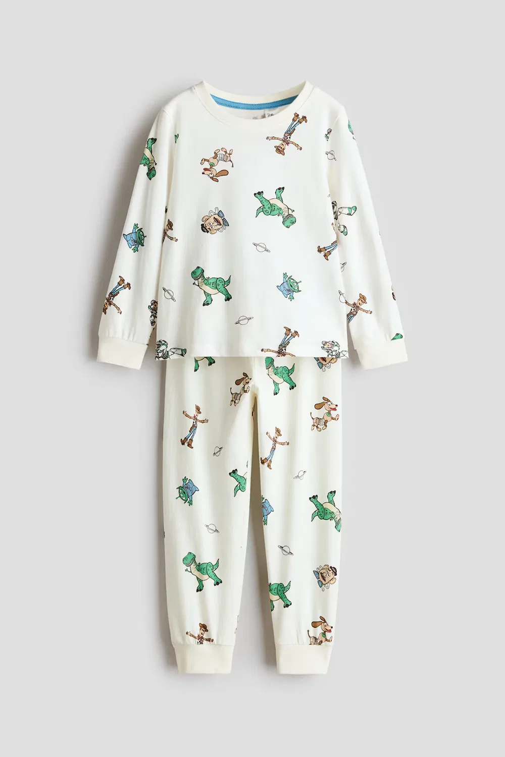 Пижама из набивного хлопка H&M, Cremefarben/Toy Story