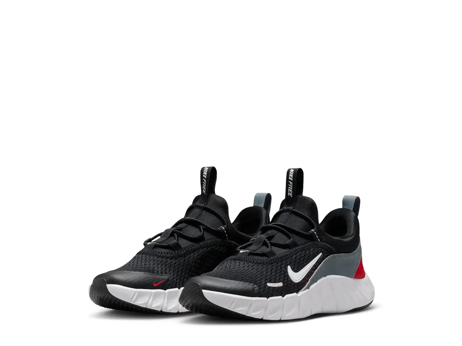 Кроссовки Nike Free Ride, черно-красные — фото 3