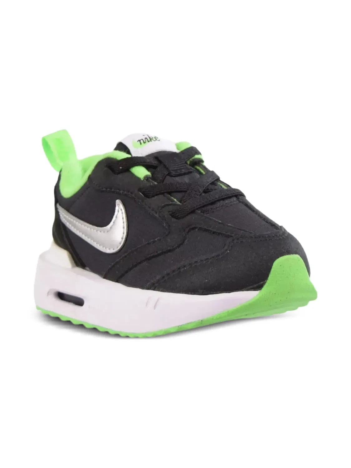 Кроссовки Air Max Dawn Черно-Зеленые Nike, черный